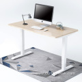 Green height adjustable desk Electric double standing desk with high memory height and ergonomic fit